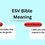 ESV Bible Meaning