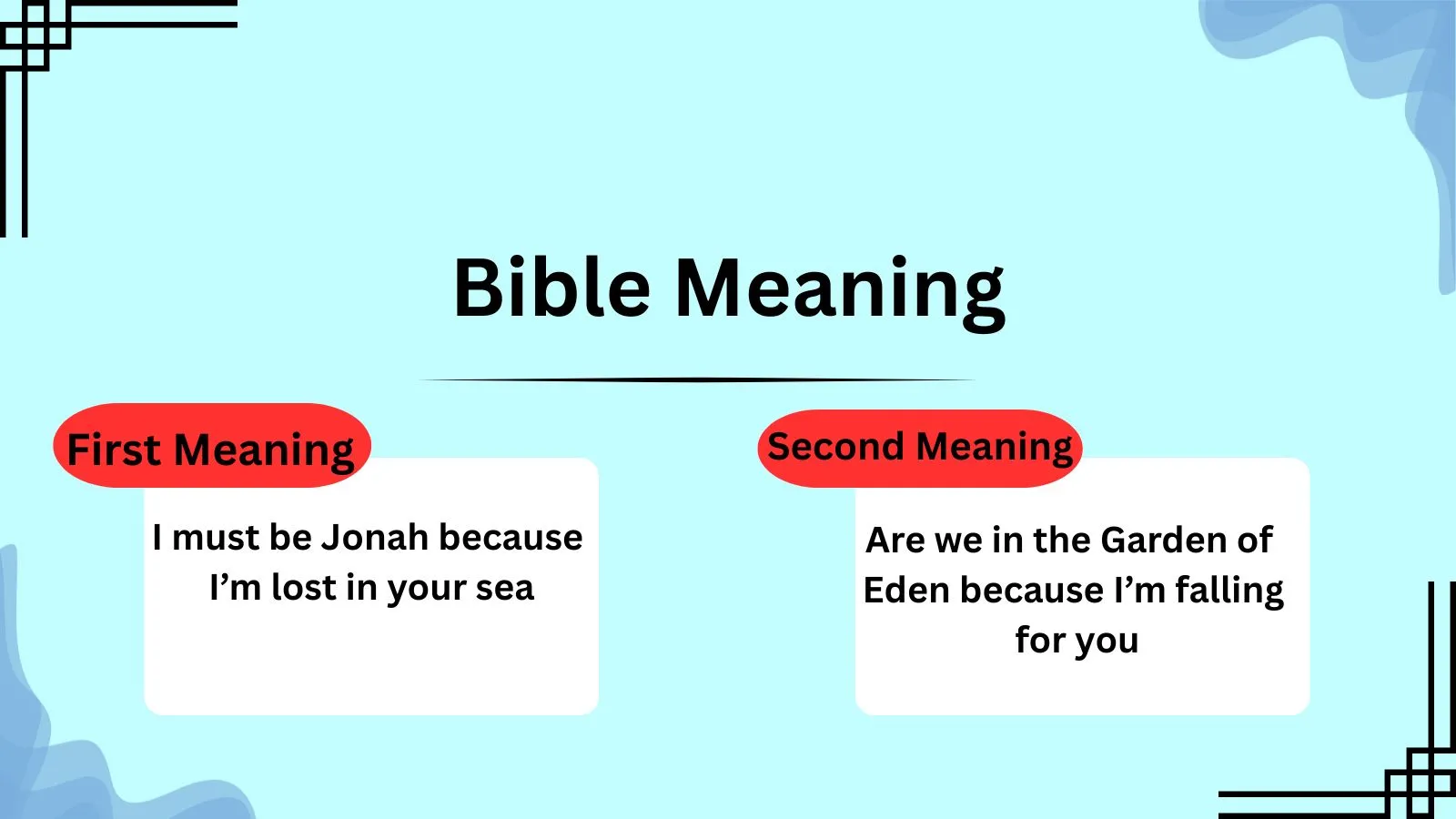 Bible Meaning