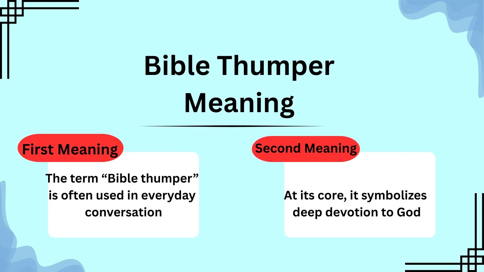 Bible Thumper Meaning