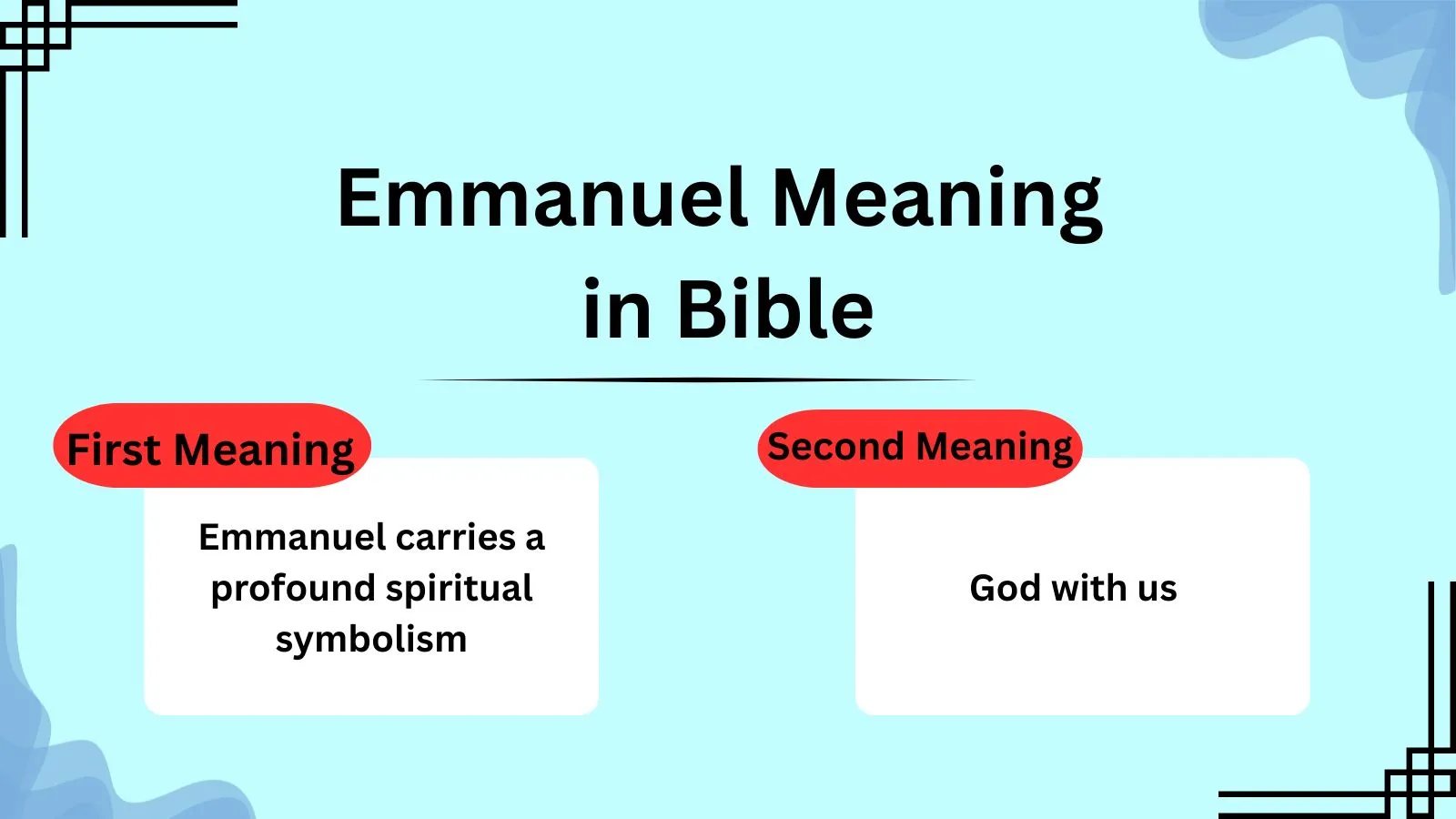 Emmanuel Meaning in Bible