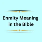 Enmity Meaning in the Bible